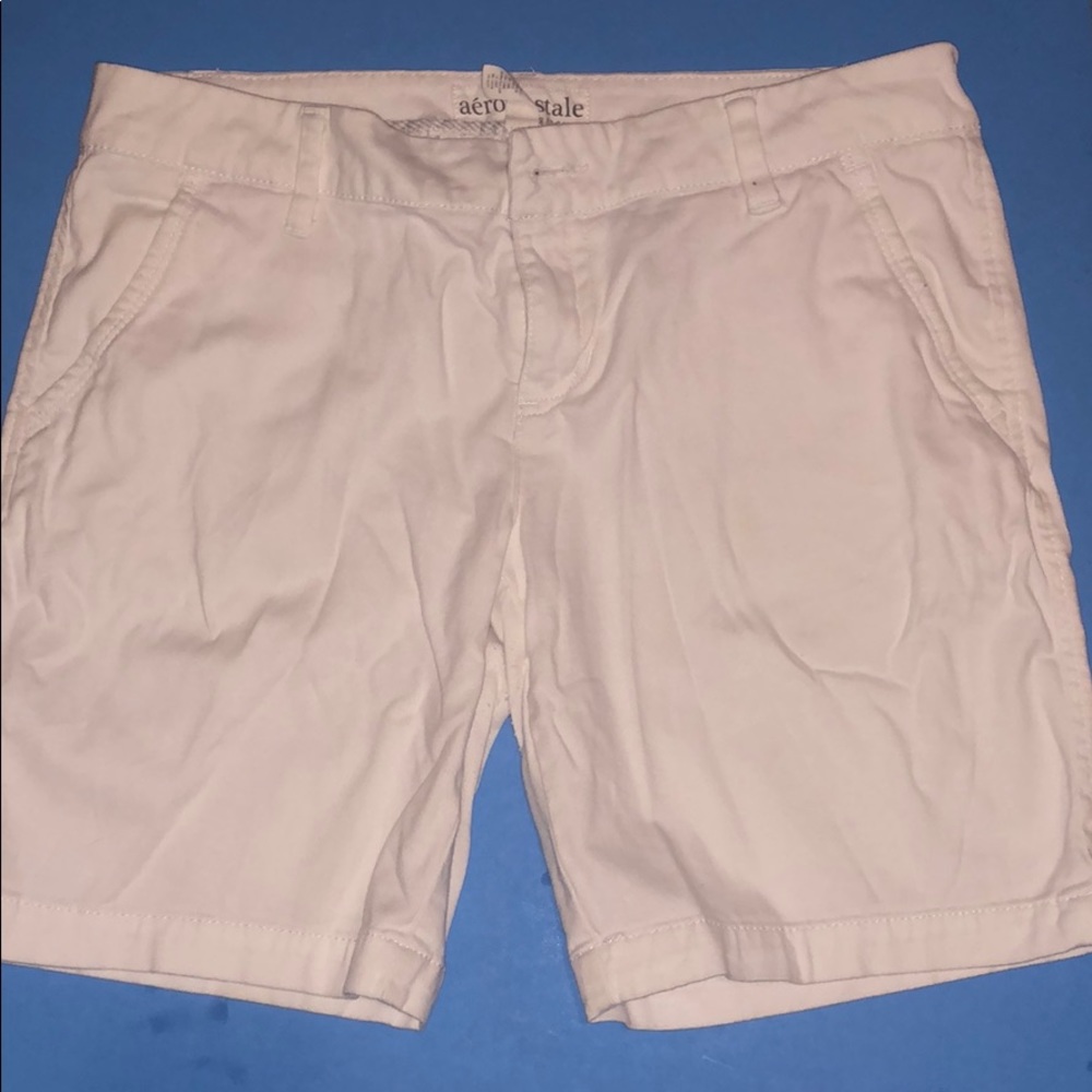 Aeropostale White Board Shorts